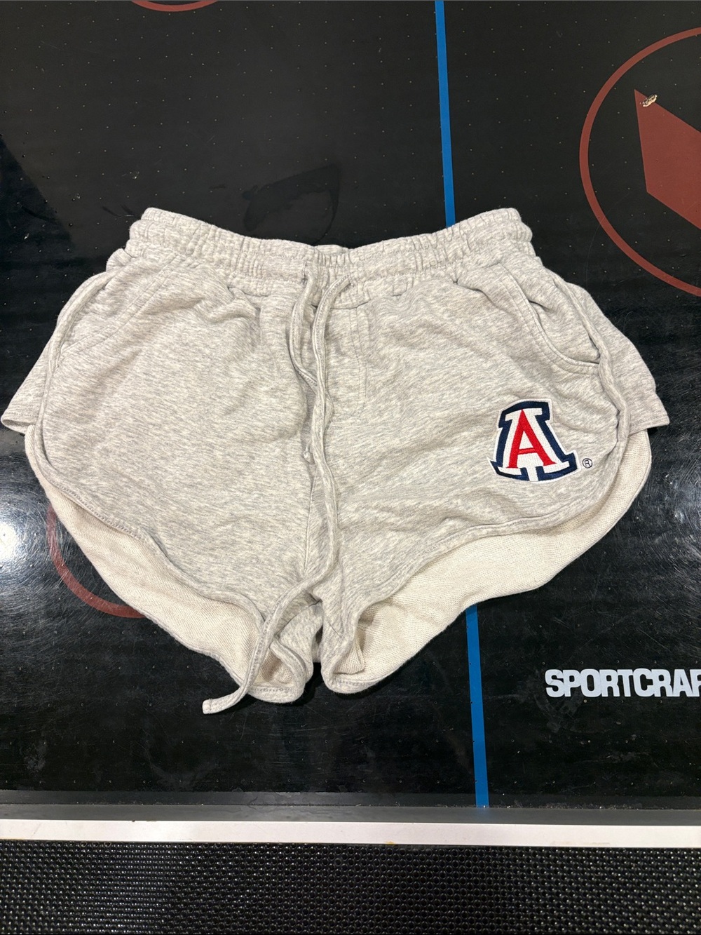 Arizona Wildcats Gray Women's Athletic Shorts